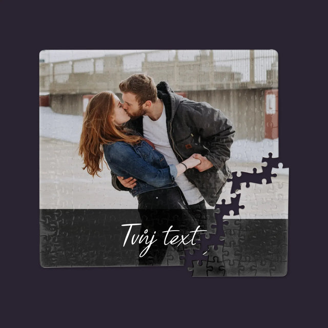 Fotka A Textem: Tvoje Fotka A Textem - Puzzle