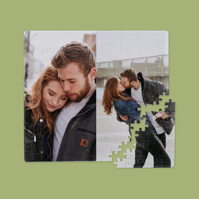 Fotokoláž: 2 Fotky - Puzzle