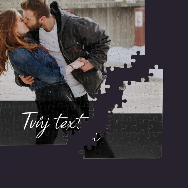 Fotka A Textem: Tvoje Fotka A Textem - Puzzle