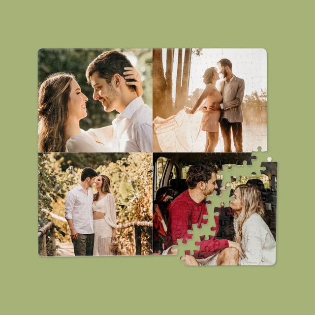 Fotokoláž: 4 Fotky - Puzzle