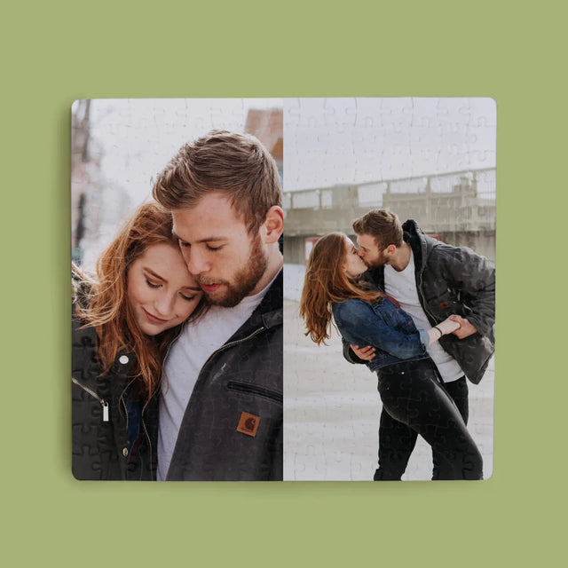 Fotokoláž: 2 Fotky - Puzzle