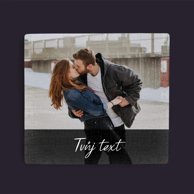 Fotka A Textem: Tvoje Fotka A Textem - Puzzle