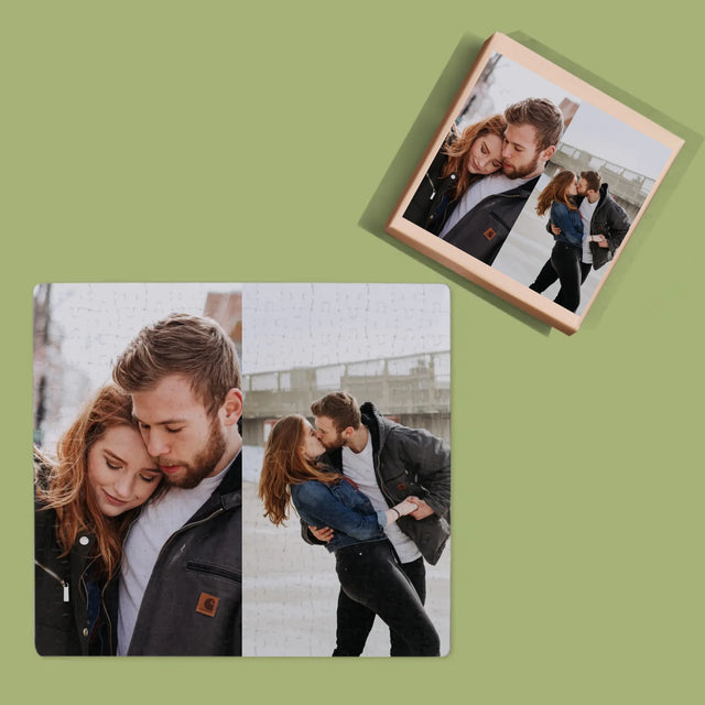 Fotokoláž: 2 Fotky - Puzzle