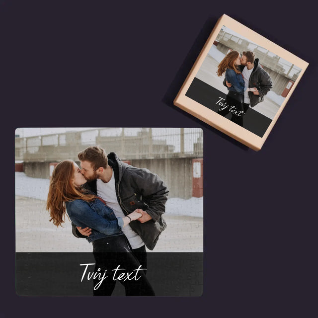 Fotka A Textem: Tvoje Fotka A Textem - Puzzle