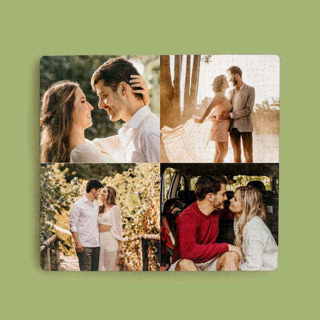 Fotokoláž: 4 Fotky - Puzzle