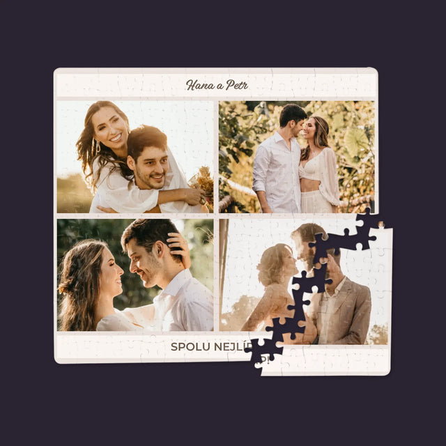 Fotokoláž: Spolu Nejlíp Koláž Z Fotografií - Puzzle