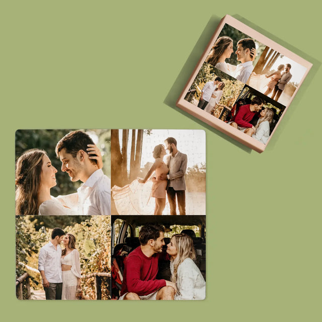 Fotokoláž: 4 Fotky - Puzzle