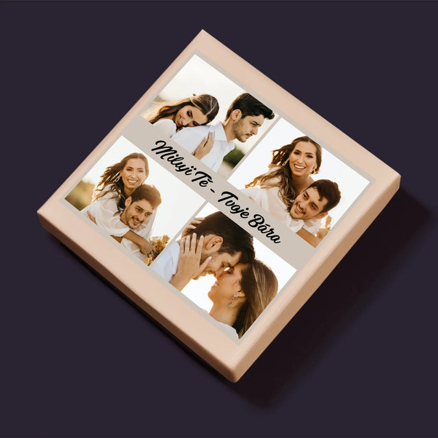 Fotokoláž: 4 Fotky A Nápis - Puzzle