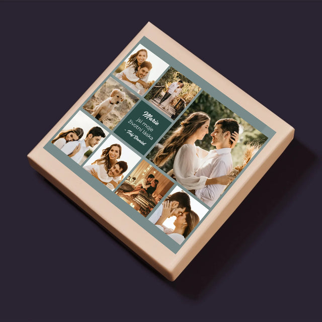 Fotokoláž: Koláž Milostná - Puzzle