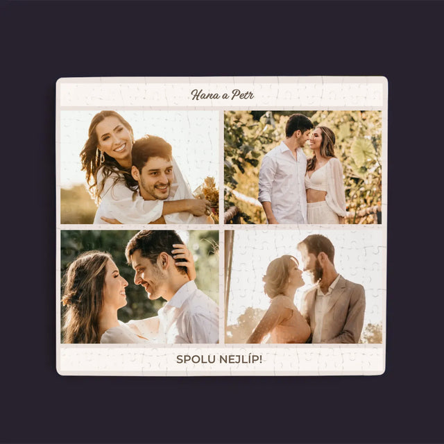 Fotokoláž: Spolu Nejlíp Koláž Z Fotografií - Puzzle