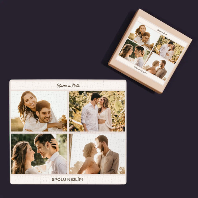 Fotokoláž: Spolu Nejlíp Koláž Z Fotografií - Puzzle