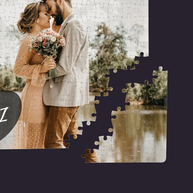 Fotka A Textem: Tvoje Fotka Iniciály - Puzzle