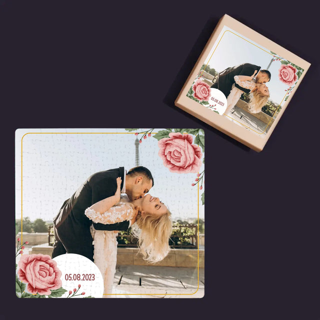 Fotokoláž: Vaše Datum - Puzzle