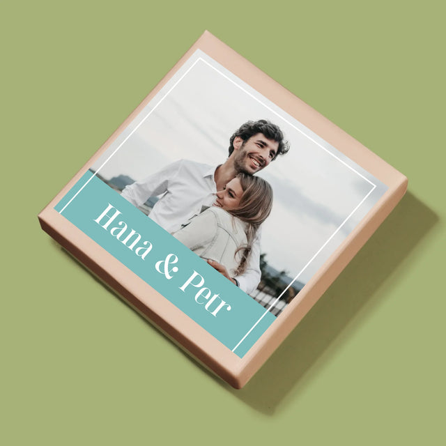 Fotokoláž: Pár Jména - Puzzle