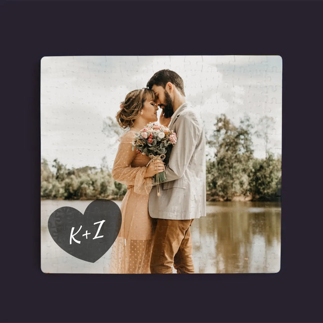 Fotka A Textem: Tvoje Fotka Iniciály - Puzzle