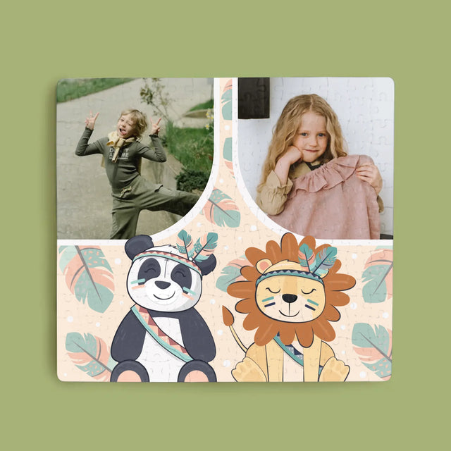 Fotokoláž: Zviřata - Puzzle