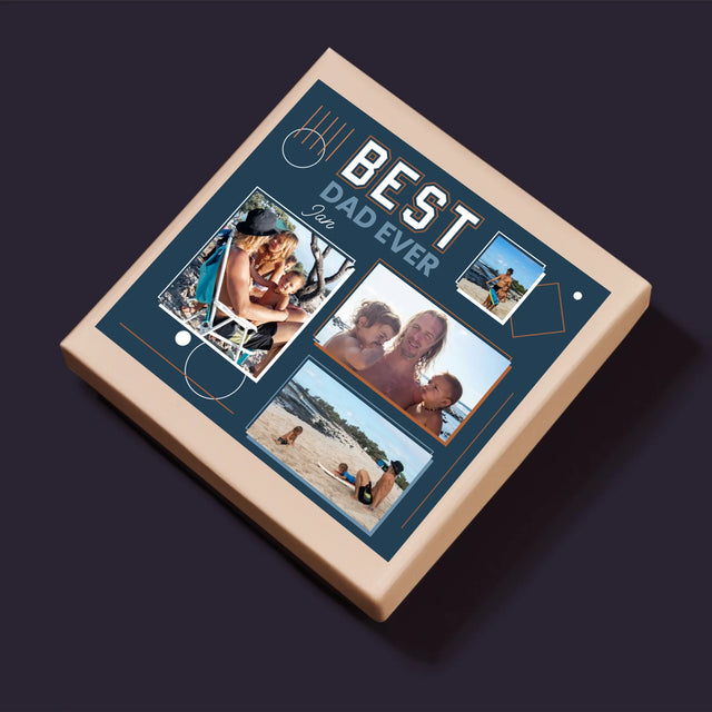 Fotokoláž: Best Dad Ever - Puzzle