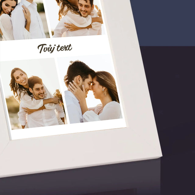 Fotokoláž: 4 Fotky A Nápis - Fotorámeček