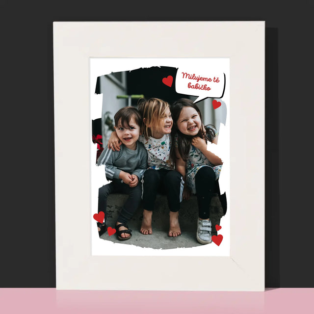 Fotka A Textem: Pro Milovanou Babičku - Fotorámeček
