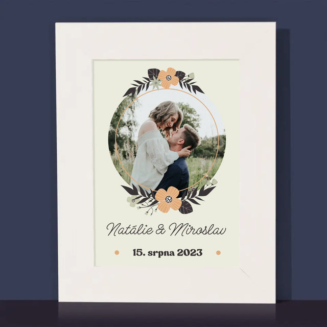 Fotka A Textem: Zamilovaní - Fotorámeček