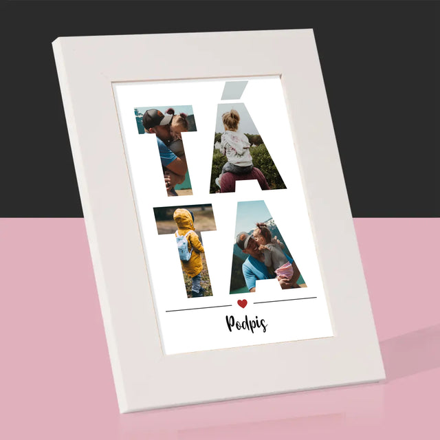 Slovo Z Fotek: Táta Z Tvých Fotek - Fotorámeček