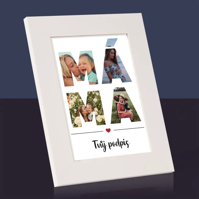 Slovo Z Fotek: Máma Z Fotek - Fotorámeček