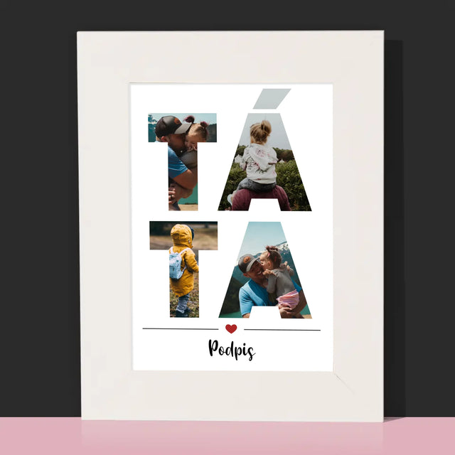 Slovo Z Fotek: Táta Z Tvých Fotek - Fotorámeček