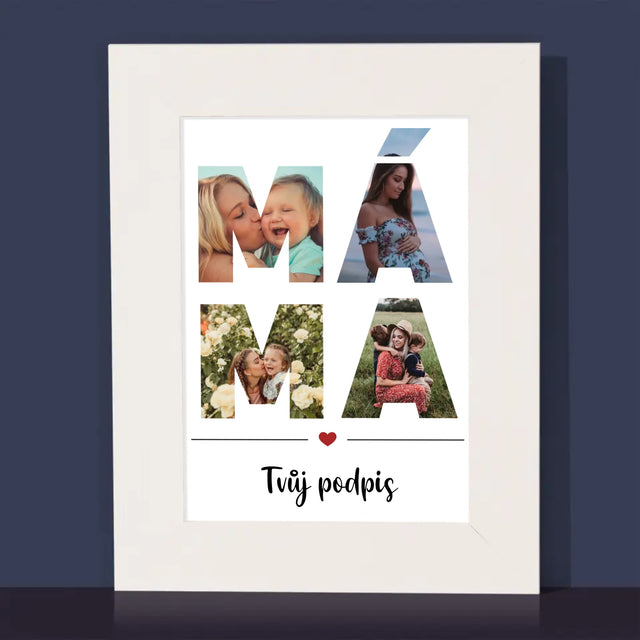 Slovo Z Fotek: Máma Z Fotek - Fotorámeček