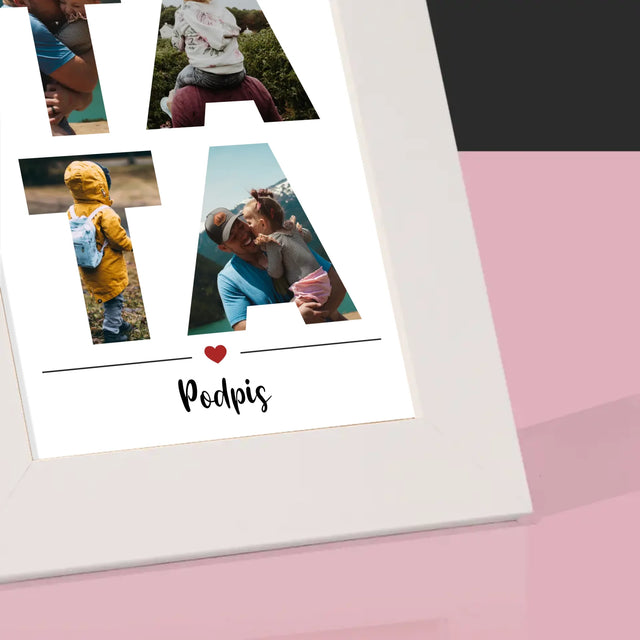 Slovo Z Fotek: Táta Z Tvých Fotek - Fotorámeček