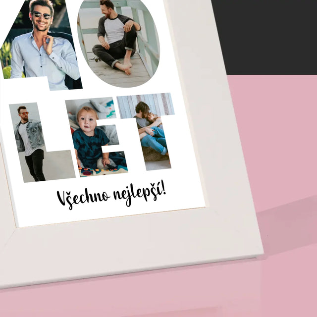 Slovo Z Fotek: 40 Let Z Tvých Fotek - Fotorámeček