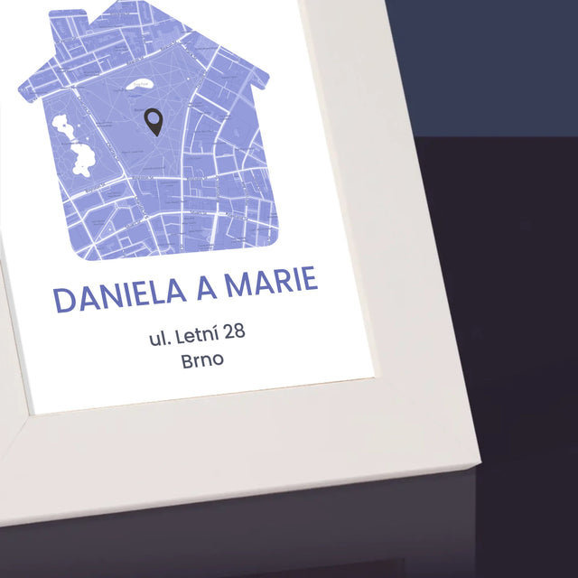 Mapa Města: Mapa Města: Nový Byt - Fotorámeček