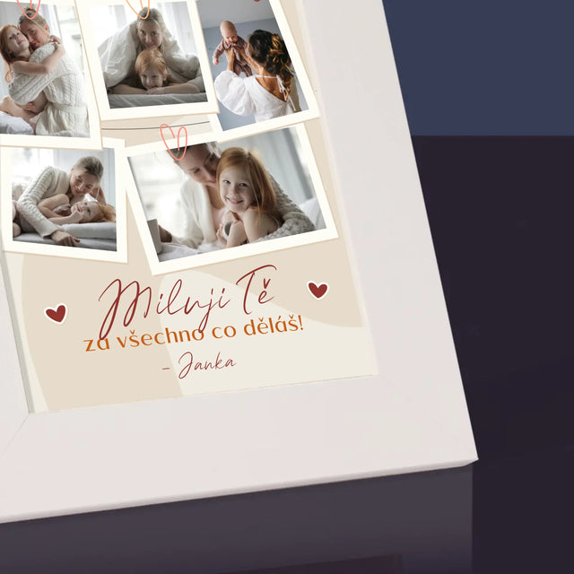 Fotokoláž: Miluji Tě Mami - Fotorámeček