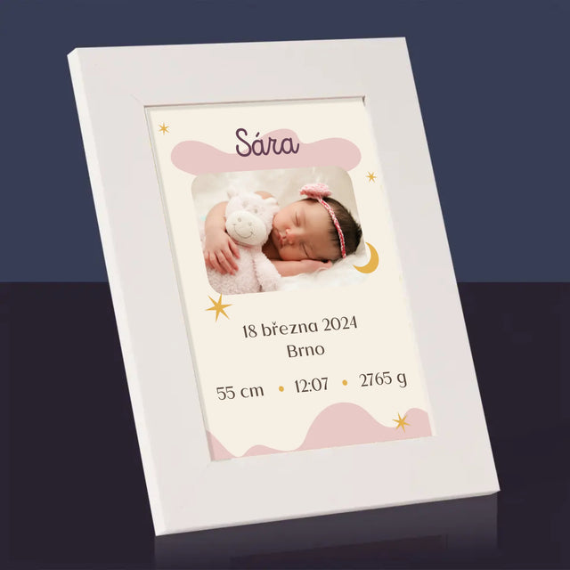 Údaje O Narození Ditěte: Rodný List - Fotorámeček