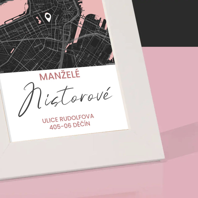 Mapa Města: Mapa Města: Stát - Fotorámeček