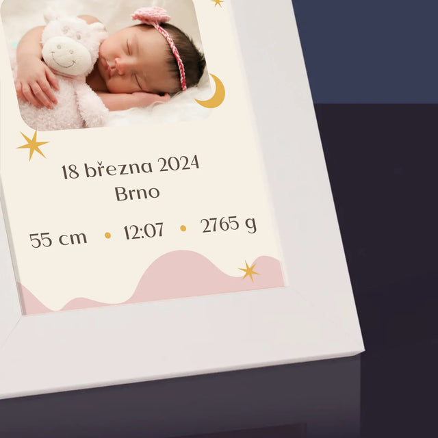 Údaje O Narození Ditěte: Rodný List - Fotorámeček