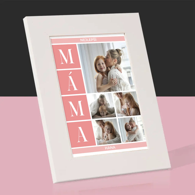 Fotokoláž: Nejlepší Máma Koláž - Fotorámeček