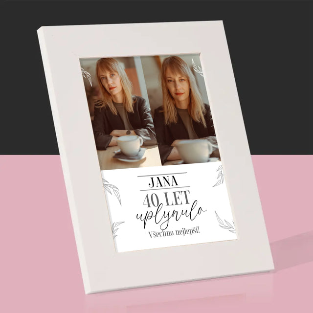 Fotokoláž: Uplynulo 40 Let - Fotorámeček