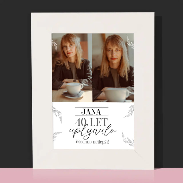 Fotokoláž: Uplynulo 40 Let - Fotorámeček