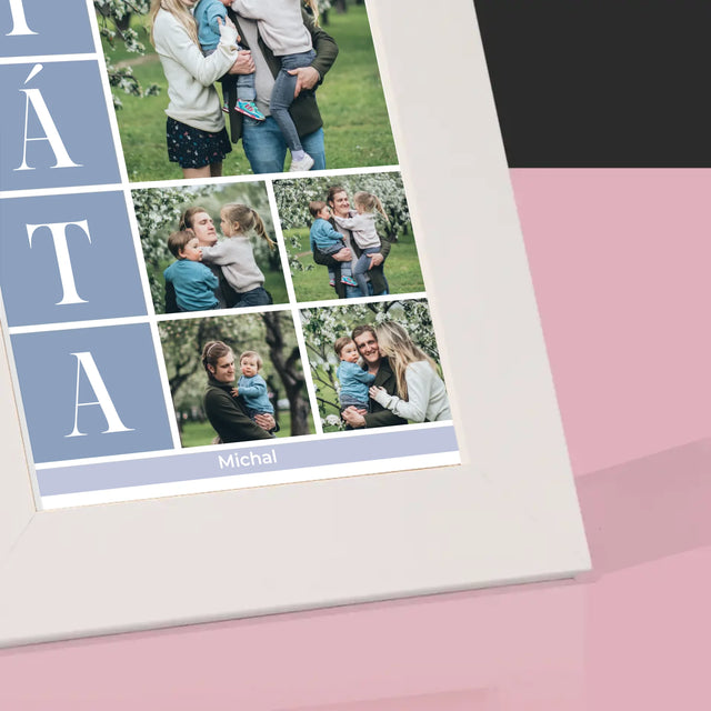 Fotokoláž: Nejlepší Táta Koláž - Fotorámeček