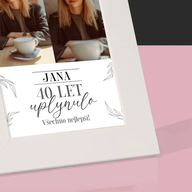 Fotokoláž: Uplynulo 40 Let - Fotorámeček
