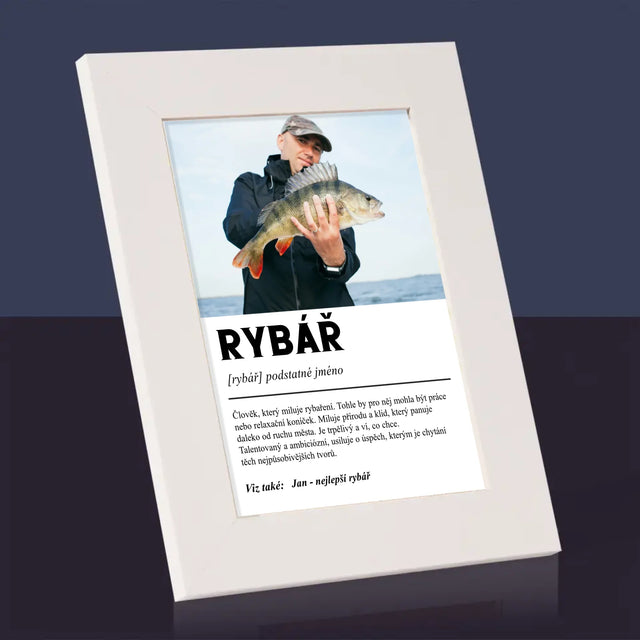 Fotka A Textem: Rybář Definice - Fotorámeček