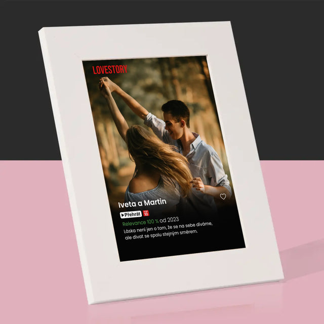 Fotka A Textem: Plakát Netflix - Fotorámeček