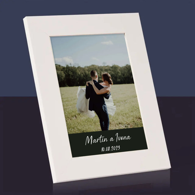 Fotka A Textem: Svatební Fotografie - Fotorámeček
