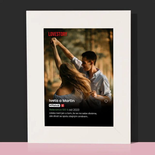 Fotka A Textem: Plakát Netflix - Fotorámeček