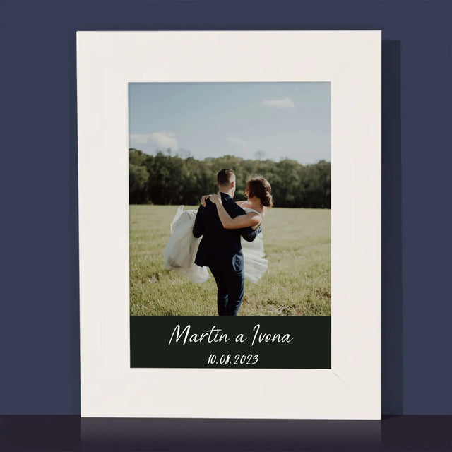 Fotka A Textem: Svatební Fotografie - Fotorámeček