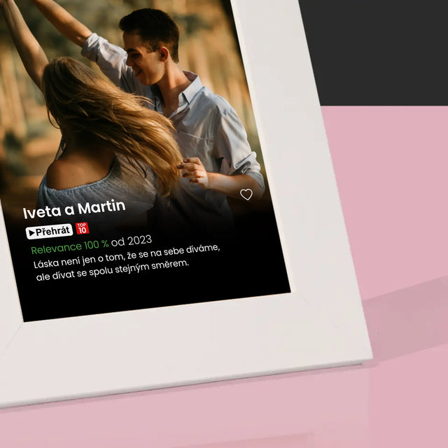 Fotka A Textem: Plakát Netflix - Fotorámeček