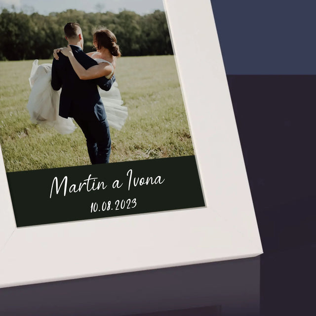 Fotka A Textem: Svatební Fotografie - Fotorámeček