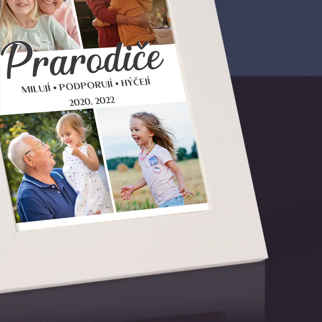 Fotokoláž: Drazí Prarodiče - Fotorámeček
