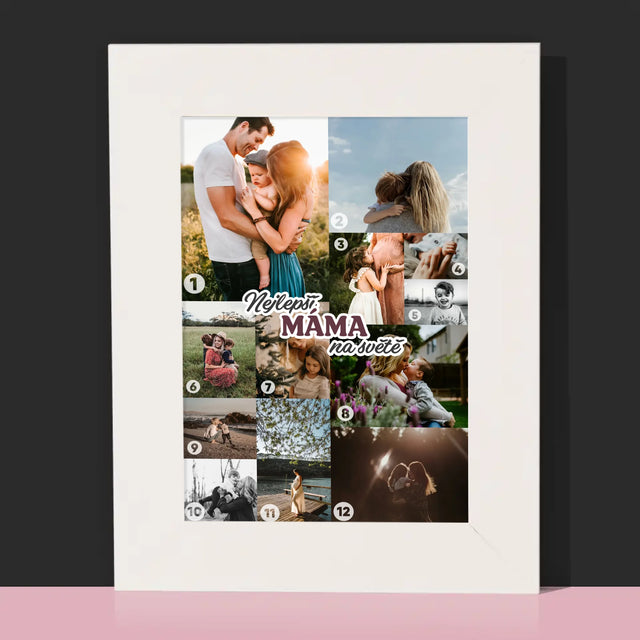 Fotokoláž: Nejlepší Máma Na Světě - Fotorámeček