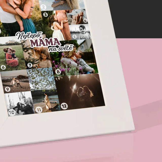 Fotokoláž: Nejlepší Máma Na Světě - Fotorámeček